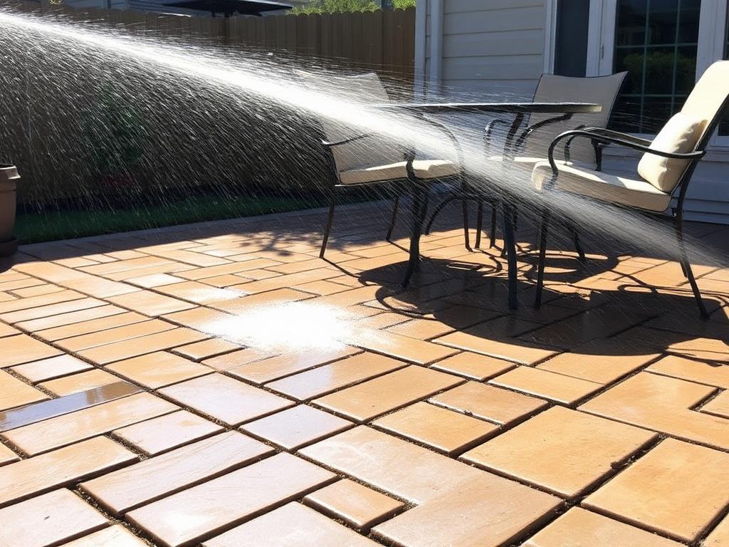 Patio Power Washing